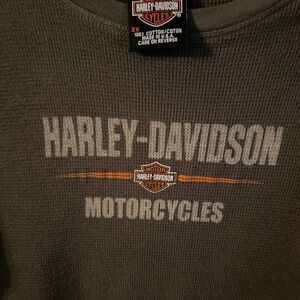 Harley-Davidson Women’s Olive long  sleeve 2X